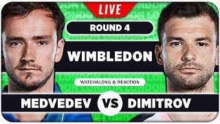 MEDVEDEV vs DIMITROV • Wimbledon 2024 • LIVE Tennis Talk Watchalong [upl. by Namso]