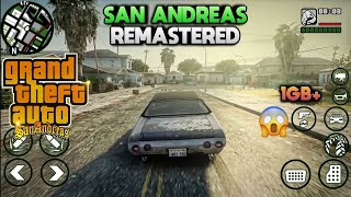 GTA San Andreas Remastered Mobile Graphics Modpack Support All Android 2023 🔥 [upl. by Alimak]