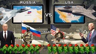 Russia vs USA Military Strength In 2023 Latest Updates [upl. by Aubarta457]