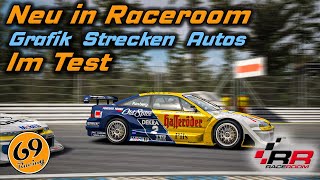 Raceroom Update  Grafik Strecken Autos [upl. by Sullecram]