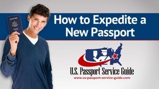 How to Expedite a New Passport [upl. by Emerick]