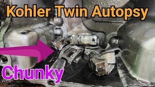 Kohler Twin Connecting Rod Autopsy Hydraulic Lifter Failure [upl. by Melac]