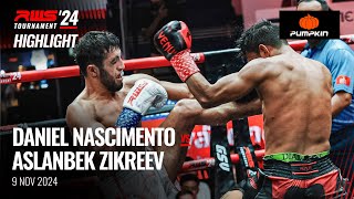 Highlight l Daniel Nascimento Venum Muay Thai vs Aslanbek Zikreev I RWS [upl. by Oniliuqnart]