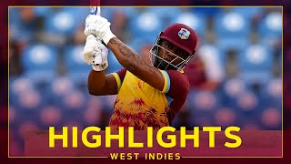 Evin Lewis and Shai Hope Star  Highlights  West Indies v England  4th T20I [upl. by Atnomed109]