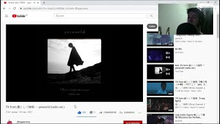 TK from Ling Tosite Sigure  凛として時雨  yesworld my reaction  eng sub [upl. by Anitsirc904]