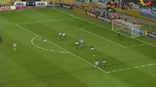 Maxi Rodriguez golazo contra Mexico [upl. by Adnaloy594]