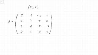 Wiederholung Determinante von 4 kreuz 4 Matrix berechnen [upl. by Helfand]