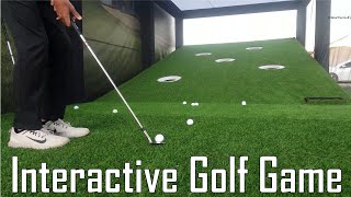 Interactive Golf game for golf event  MakerMan [upl. by Aleakcim370]