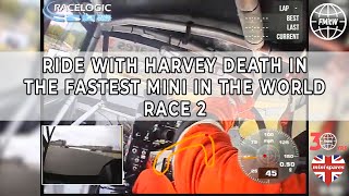 Fastest Mini in the World 2024  In Car with Harvey Death Race 2 [upl. by Franni317]