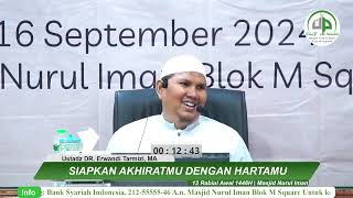 Siapkan Akhiratmu Dengan Hartamu  Ustadz DR Erwandi Tarmizi MA [upl. by Nosmas]