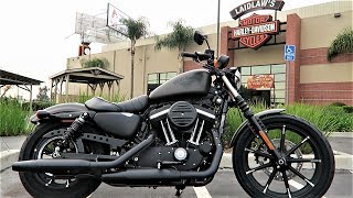 2018 Iron 883 HarleyDavidson Review amp Test Ride XL883N [upl. by Blayne]