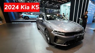 2024 Kia K5 Interior and Exterior Walkaround [upl. by Nehcterg]