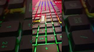 K 500 PLUS GAMING BACKLIGHT KEYBOARD UNBOXING amp REVIEW  HN TEC [upl. by Yellah708]