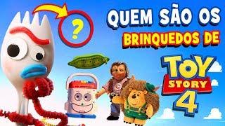 10 PERSONAGENS de TOY STORY inspirados em BRINQUEDOS REAIS PARTE 3 [upl. by Lucias]