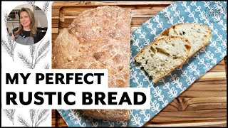 AMAZING NO KNEAD Rustic Bread  Even For Complete Beginners [upl. by Joanie773]