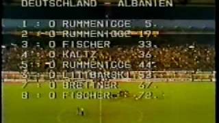 Germany v Albania 1981 Pt 3 [upl. by Alek703]