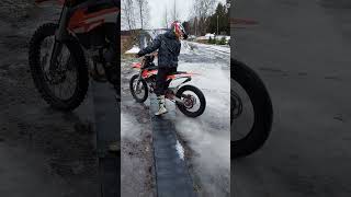 KTM SX 250 2T Braaps shorts sx250 dirtbike 2stroke [upl. by Amiel]