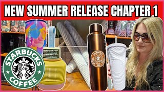 Starbucks Coffee  NEW Summer Cup Release Chapter 1 2024 Store Walk Thru  starbucks coffee [upl. by Conway666]