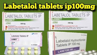 labetalol tablets ip 100mg in hindi [upl. by Assirim]