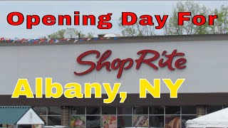 Opening Day For Shop Rite Albany NY 4262012 [upl. by Nenad367]