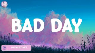 Bad Day  Daniel Powter Lyrics Naughty Boy Bruno Mars Sam Smith [upl. by Llamaj90]