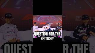 Max being Max Verstappen Question for the British media fyp f1 maxverstappen f1shorts [upl. by Zaragoza4]