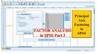 Factor Analysis of Likert Scale Data in SPSS Part 3  Results Presentation [upl. by Fay237]