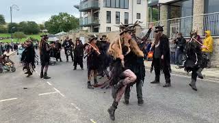 Beltane Border Morris 2  Swanage Folk Festival 2024 [upl. by Ritz326]