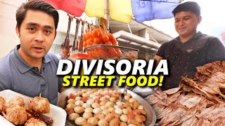 Divisoria SUPER CHEAP FILIPINO Street Food Tour in Manila [upl. by Deanna]