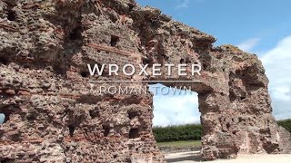 Wroxeter Roman City full tour Roman Britain Baths market forum  Shrewsbury Shropshire [upl. by Findley]