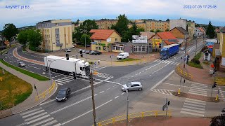 live zambrow livestream livestreaming street Białostocka Piłsudskiego Sadowa poland polska [upl. by Chiarra]