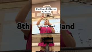 Classic Band Literature banddirector band starspangledbanner 8thgrade nationalanthem trumpet [upl. by Slavic896]