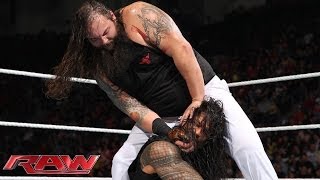 Roman Reigns does it big SuperSmackDown Fallout December 22 2015 [upl. by Brewster]