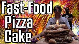 Fast Food Pizza Cake  Epic Meal Time [upl. by Eessej928]