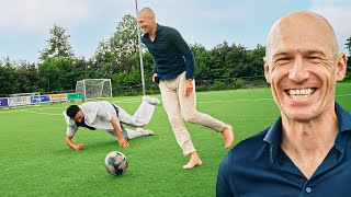 DE DRIBBEL VAN ROBBEN 🔥 TIKI TAKA TOUZANI [upl. by Colwen]