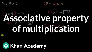 Associative property of multiplication [upl. by Noramac]