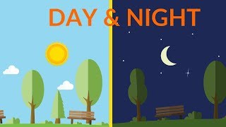 Day and Night  video for kids [upl. by Dario]