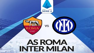 🔥🔥🔥AS Roma 🔴🟡🔴 Vs Inter De Milán 🔵⚪️⚫️ l Serie A 🇮🇹 ⚽️l Fecha 8🔥🔥🔥 [upl. by Kroo16]