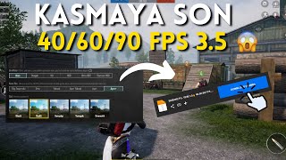 PUBG MOBİLE 35 60 FPS CONFİG PUBG MOBİLE 60 FPS YAPMA EN AKICI 60 FPS CONFİG 35 SÜRÜM [upl. by Hinze994]