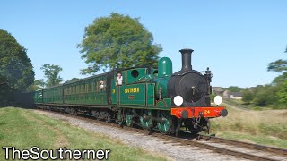 Isle of Wight Steam Railway  Spring Gala  100 years of the Southern Railway 24062023 [upl. by Lourdes]