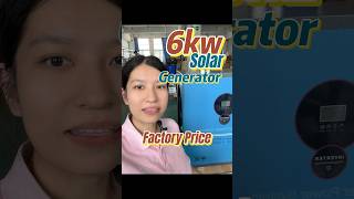 6KW solar generator Do you need one lithiumbattery solargenerator offgridsolar solarenergy [upl. by Twum889]