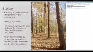 An Introduction to Northeastern Forest Ecology [upl. by Notlim490]