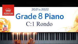 ABRSM 20212022 Grade 8 C1 Rondo  B Bartók Piano exam piece [upl. by Onofredo]