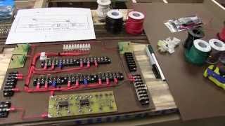 Model Railroad Layout Update Video 23 Control Panels Wiring CMRI electronics [upl. by Petersen371]