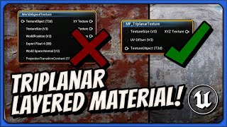 World Aligned Layered Material Tutorial  Unreal Engine 5 [upl. by Alletniuq]