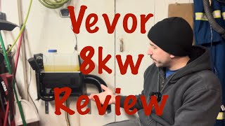 Vevor 8kw diesel heater review [upl. by Kelwunn]