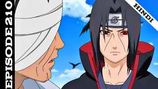 Naruto Shippuden Episode 210 in Hindi  Danzo use izanagi [upl. by Gnouhk]