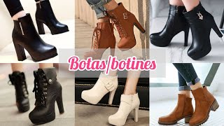 TENDENCIAS BOTINES de MODA 2023 HERMOSO CALZADO en TENDENCIA BOTAS BOTINES 2023 FASHION BOOTS 2024 [upl. by Daughtry629]