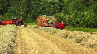 Baling Hay in PA [upl. by Merdith]