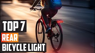 Biking Safely Explore the 7 Best Rear Lights for Cyclists [upl. by Lula]